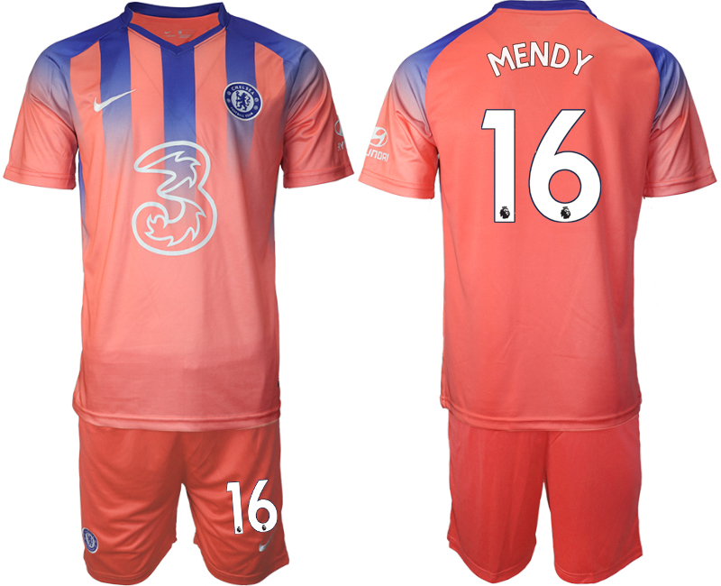 2021 Men Chelsea FC away #16 soccer jerseys->chelsea jersey->Soccer Club Jersey